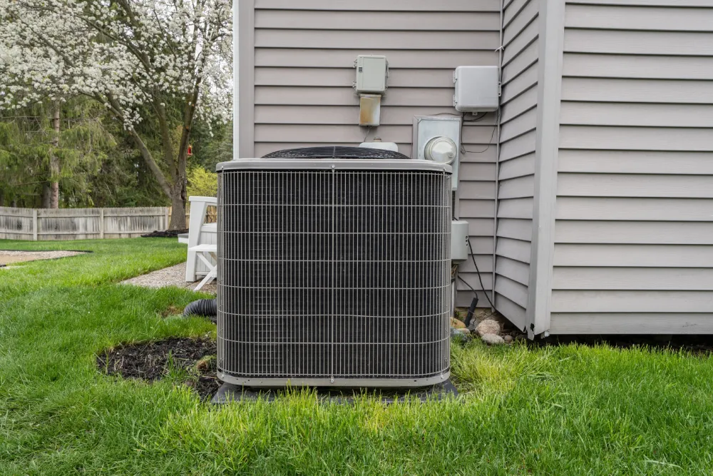Perfect Timing Heating & Cooling providing professional AC installation services for a residential central air conditioning system to deliver reliable home cooling